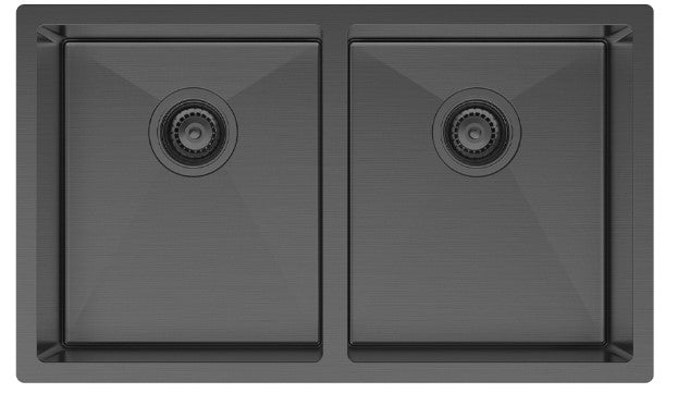 Hana 27L/27L Double Kitchen Sink