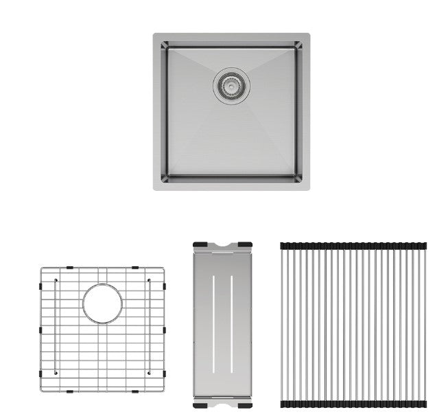 Hana 32L Single Kitchen Sink Kit