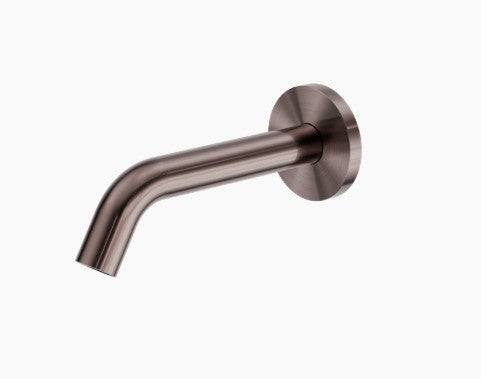 Mecca Wall-Mounted Sensor Tap with 80mm Wall Plate Brushed Bronze (NR405BZ)