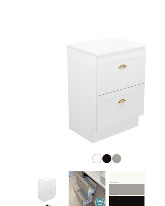 Newport All Drawer 600 Floor Standing Vanity