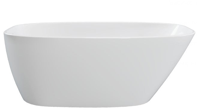 Athenia Freestanding Acrylic Bath with Overflow, 1700mm