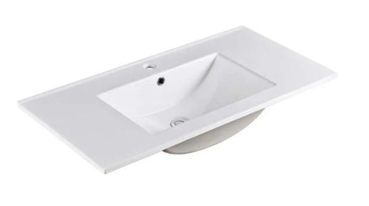 90cm Ceramic Vanity Top 1 Taphole