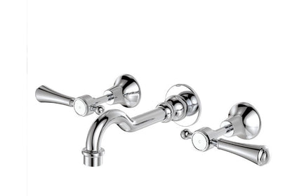 Lillian Lever Basin/Bath Wall Set