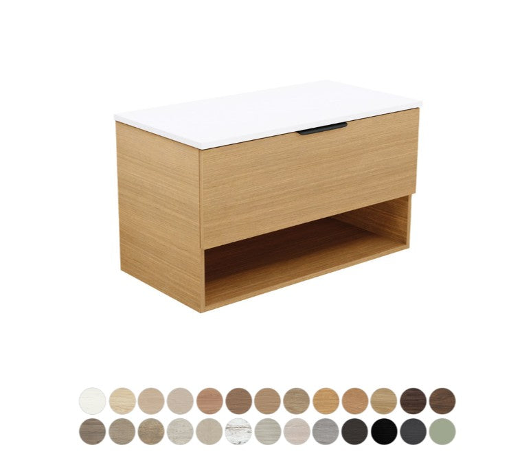 Kassi All Drawer 900 Wall Hung Vanity