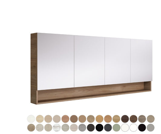 Aluca 1800 Display Shelf Mirror Cabinet