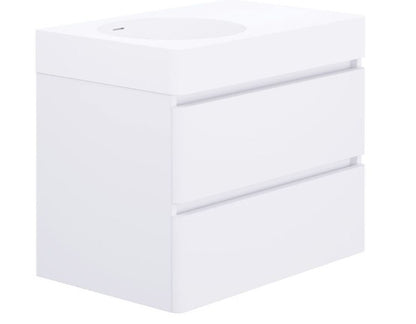 Encanto 700 Left Bowl Wall Hung Vanity