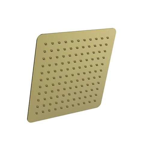 Sky Square Shower Head Brushed Gold
