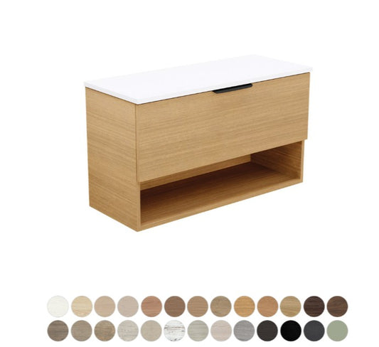 Kassi Ensuite 900 Wall Hung Vanity