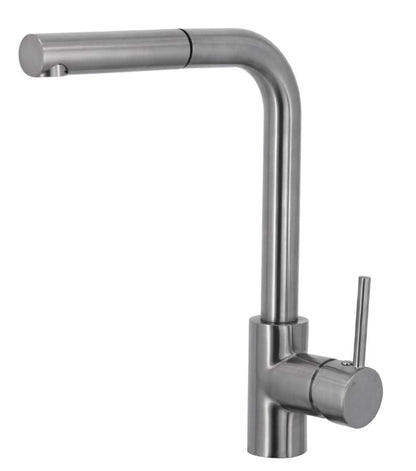 Isabella Deluxe Pull-Out Kitchen Mixer, Brushed Nickel