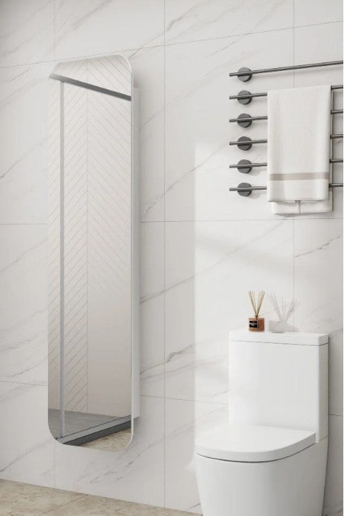 Natasha Tall PVC Mirror Cabinet 180cm