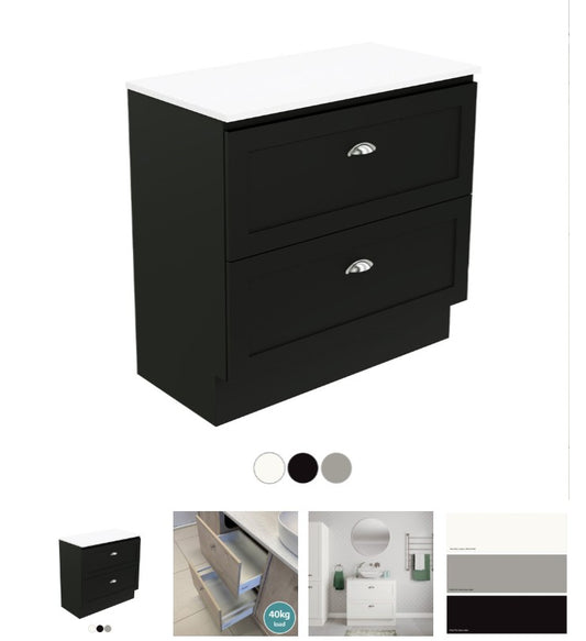 Newport All Drawer 900 Floor Standing Vanity