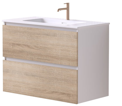 Mia PVC Vanity Unit 75cm