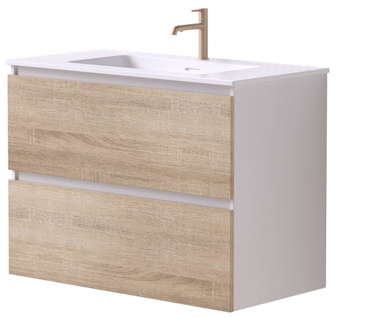 Mia PVC Vanity Unit 75cm