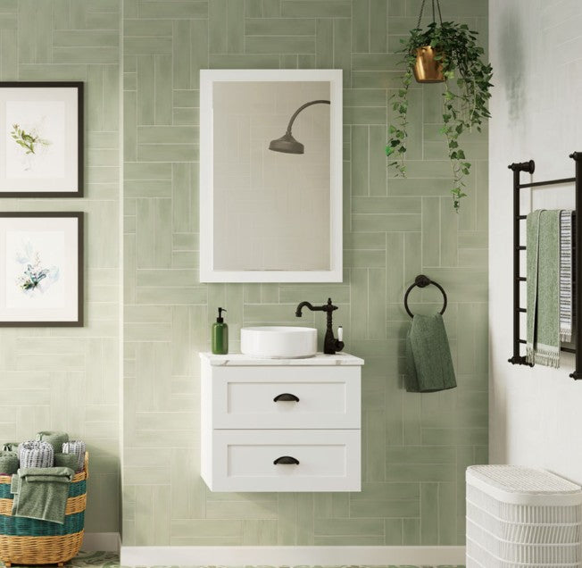 Newport All Drawer 600 Wall Hung Vanity