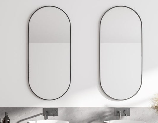 Como Oval Mirror Frameless