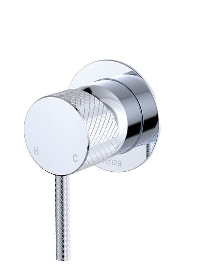 Axle Wall Mixer Small Round Plate