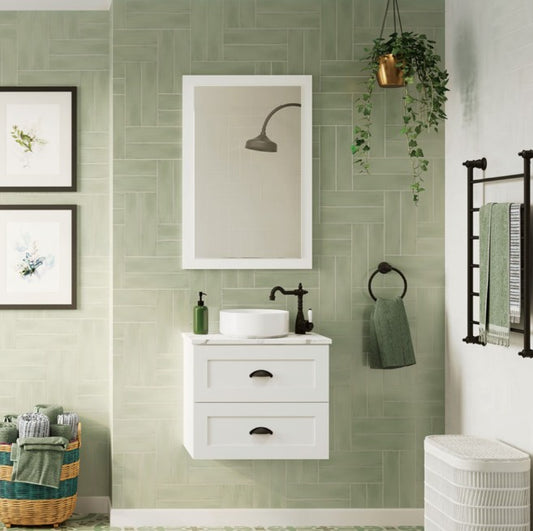 Newport All Drawer 600 Wall Hung Vanity