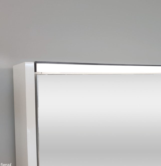 1200 LED Mirror Cabinet with Display Shelf