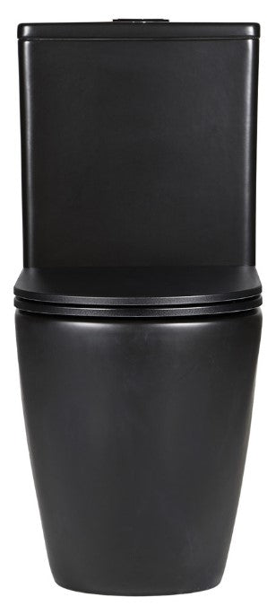 Koko Tornado Back-to-Wall Toilet Suite, Matte Black