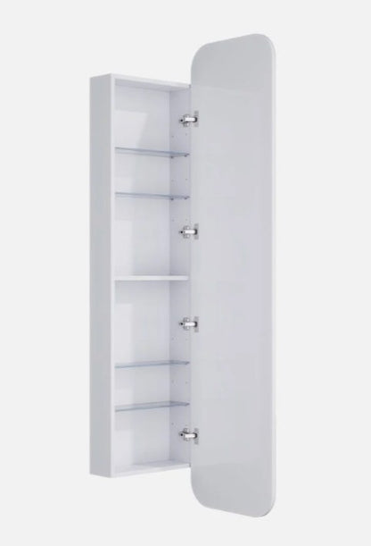 Natasha Tall PVC Mirror Cabinet 180cm