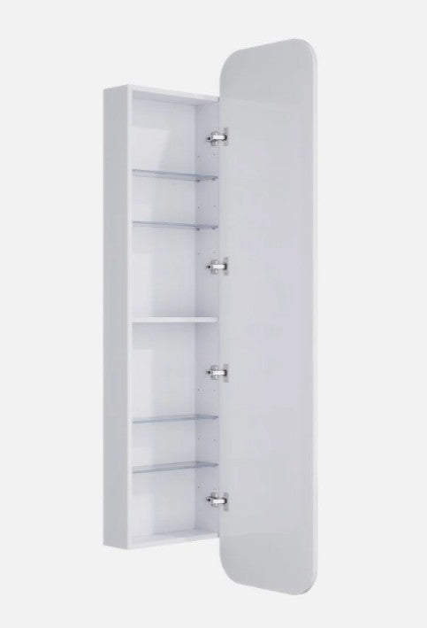 Natasha Tall PVC Mirror Cabinet 180cm