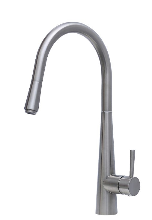 Isabella Deluxe Gooseneck Pull-Out Kitchen Mixer