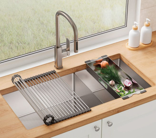 Hana 40L/27L Double Kitchen Sink Kit