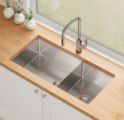 Hana 40L/27L Double Kitchen Sink