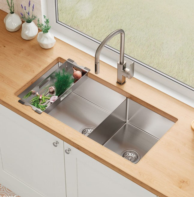 Hana 40L/27L Double Kitchen Sink