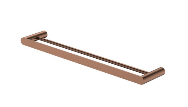 Empire Slim Double Towel Rail, 600mm