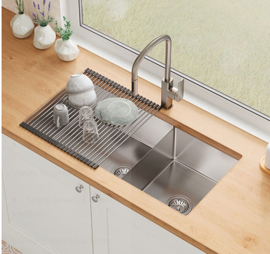 Hana 40L/27L Double Kitchen Sink