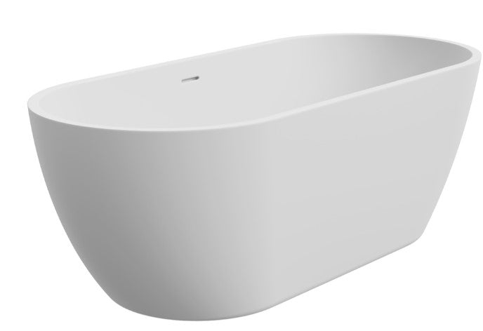 Koko Freestanding Acrylic Bath, 1680mm with Overflow