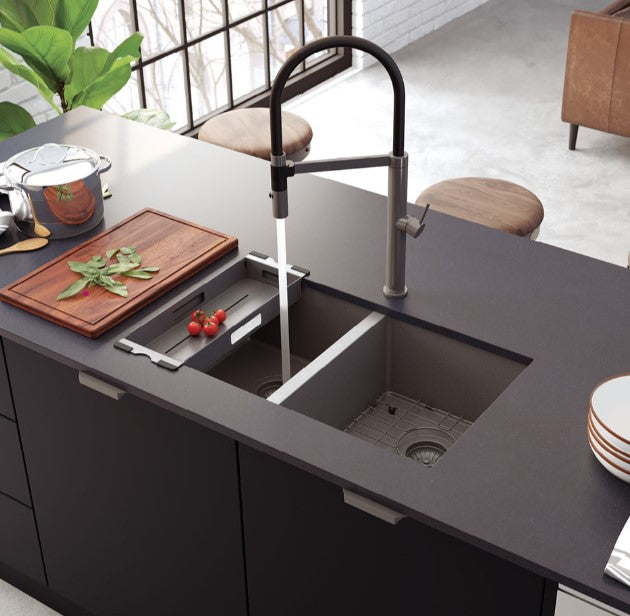 Hana 27L/27L Double Kitchen Sink