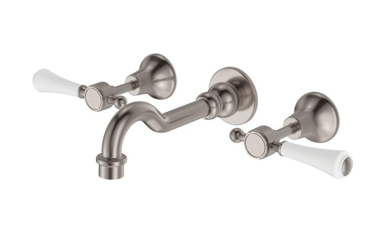 Lillian Lever Basin/Bath Wall Set