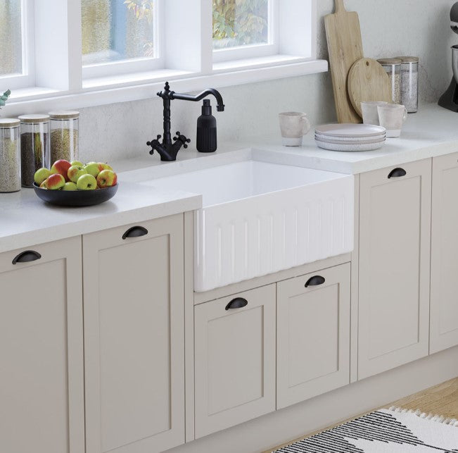 Olivia Single Butler Sink, Medium