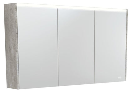 1200 LED Mirror Cabinet with Side Panels