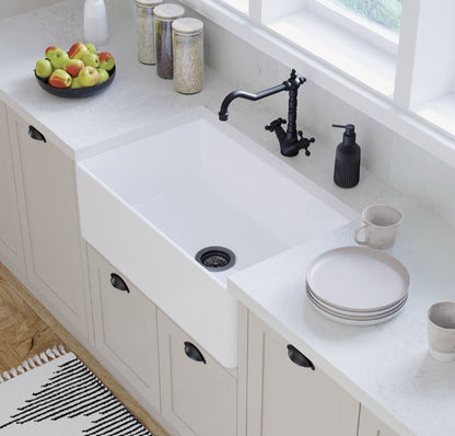 Olivia Single Butler Sink, Medium