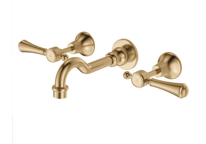 Lillian Lever Basin/Bath Wall Set