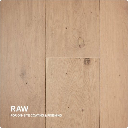 Prestige Oak Hardwood Floor "Raw"