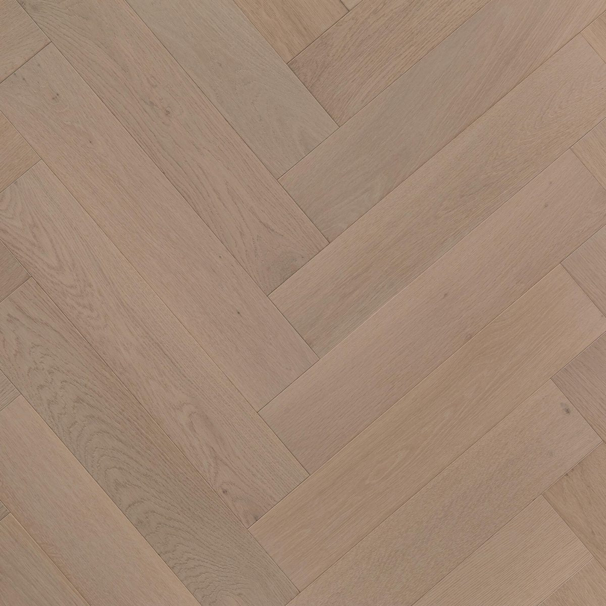 Pronto Engineered Oak Hardwood Floor "Herringbone Washed Pebble"